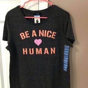 Modern canvas T shirt